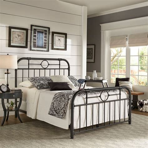 photo if master beds with metal and fabric|Master Bedroom Metal Bed .